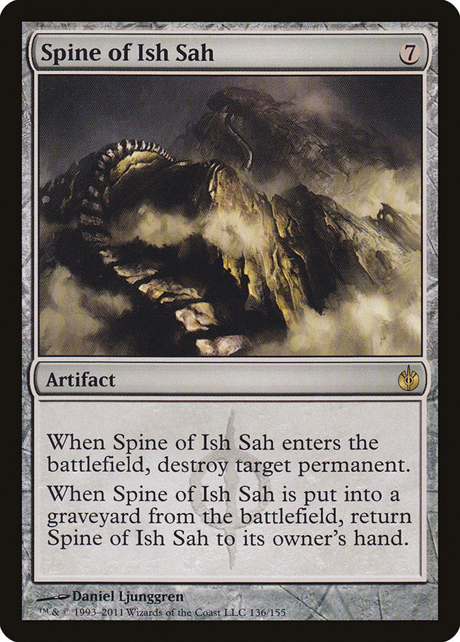 Spine of Ish Sah [Mirrodin Besieged] - The Mythic Store | 24h Order Processing