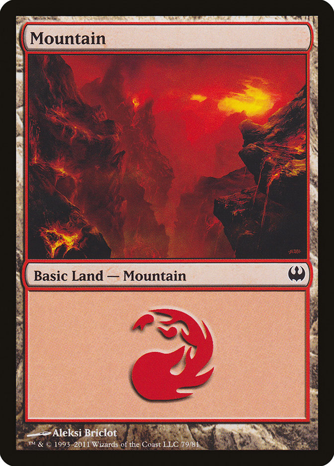 Mountain (79) [Duel Decks: Knights vs. Dragons] - The Mythic Store | 24h Order Processing