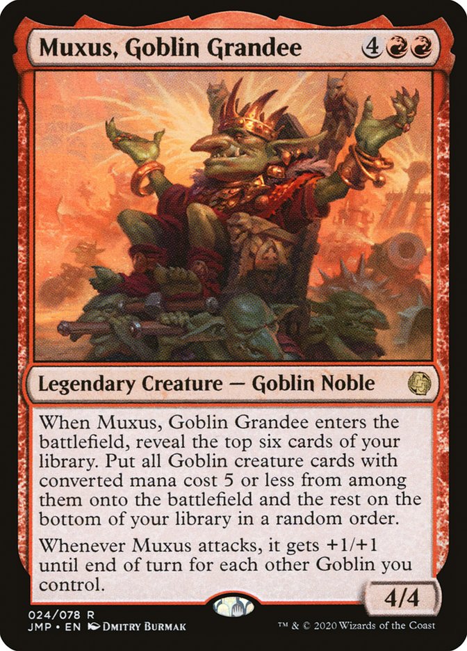 Muxus, Goblin Grandee [Jumpstart] - The Mythic Store | 24h Order Processing