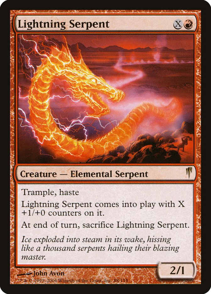 Lightning Serpent [Coldsnap] - The Mythic Store | 24h Order Processing