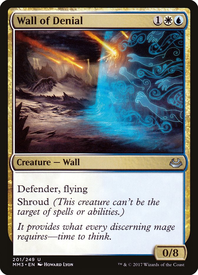 Wall of Denial [Modern Masters 2017] - The Mythic Store | 24h Order Processing