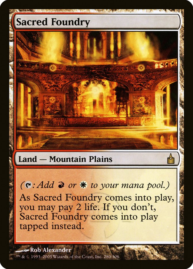 Sacred Foundry [Ravnica: City of Guilds] - The Mythic Store | 24h Order Processing