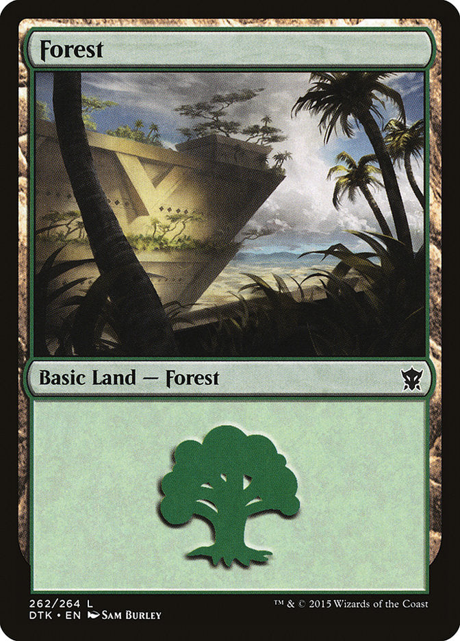 Forest (262) [Dragons of Tarkir] - The Mythic Store | 24h Order Processing