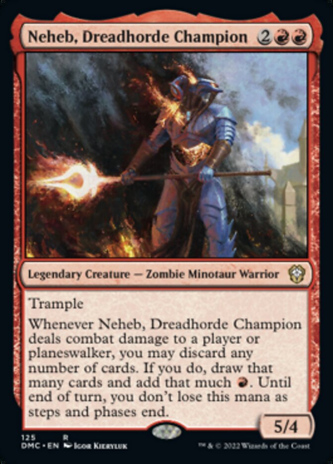 Neheb, Dreadhorde Champion [Dominaria United Commander] - The Mythic Store | 24h Order Processing