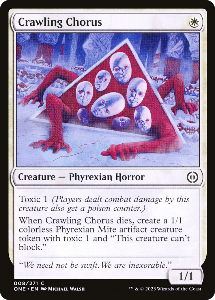 Crawling Chorus [Phyrexia: All Will Be One] - The Mythic Store | 24h Order Processing