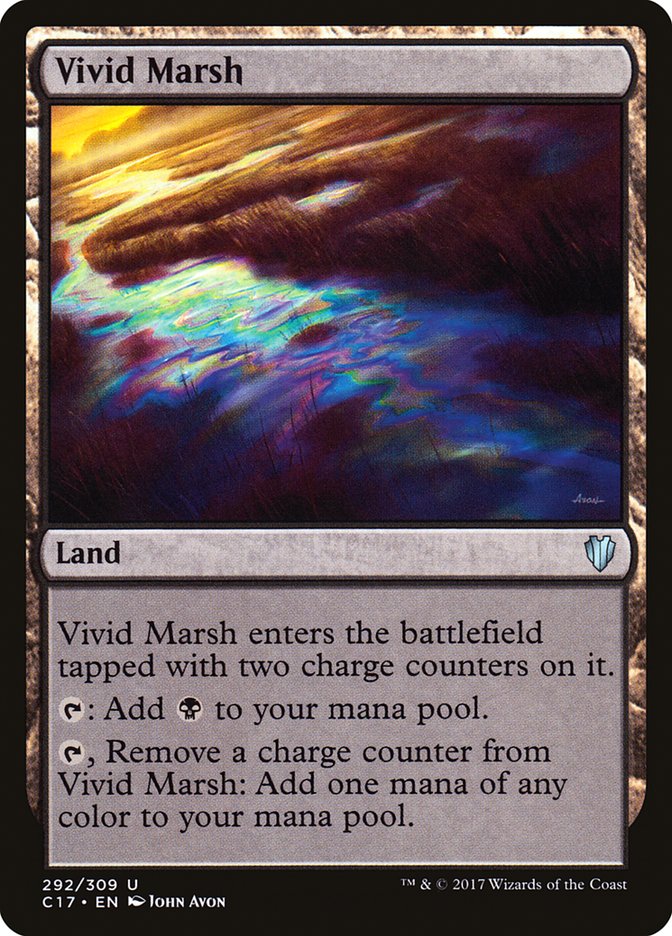 Vivid Marsh [Commander 2017] - The Mythic Store | 24h Order Processing