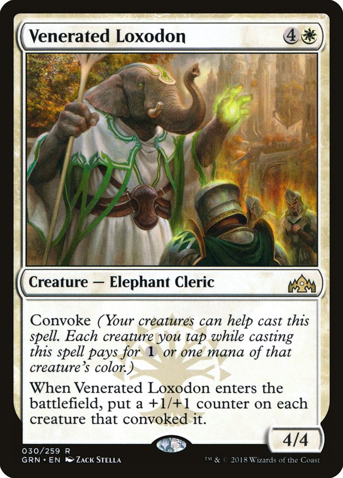 Venerated Loxodon [Guilds of Ravnica] - The Mythic Store | 24h Order Processing