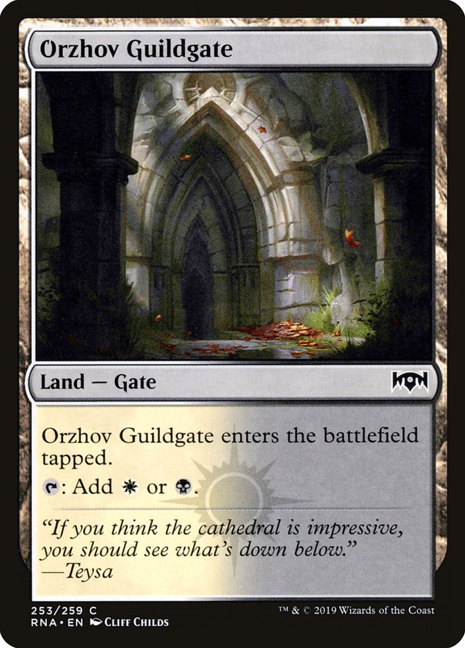 Orzhov Guildgate (253/259) [Ravnica Allegiance] - The Mythic Store | 24h Order Processing