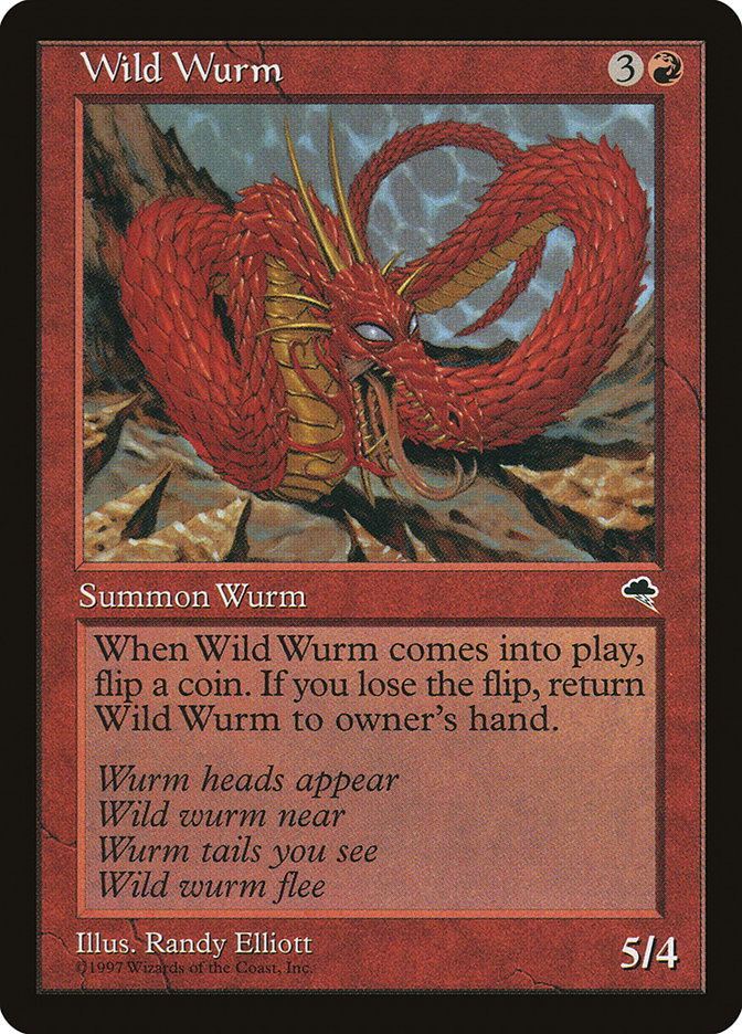 Wild Wurm [Tempest] - The Mythic Store | 24h Order Processing