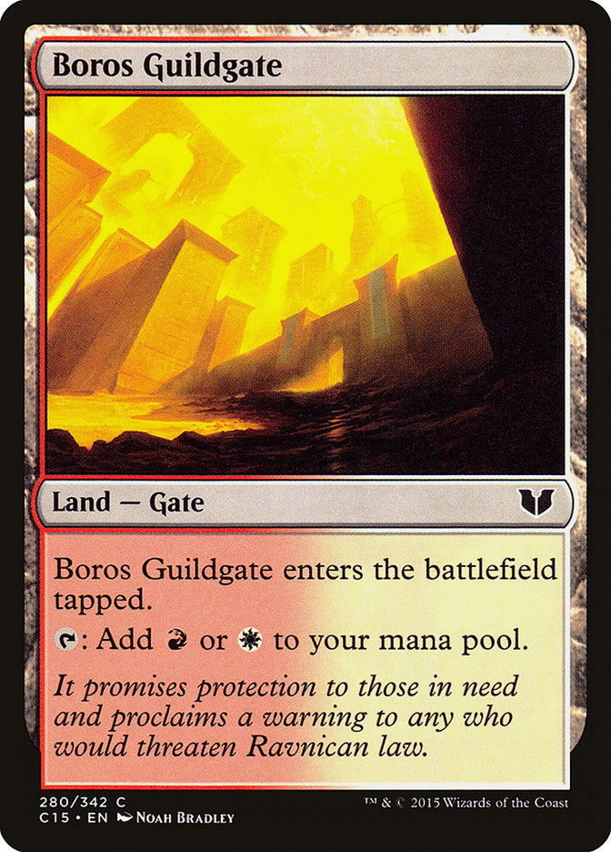 Boros Guildgate [Commander 2015] - The Mythic Store | 24h Order Processing