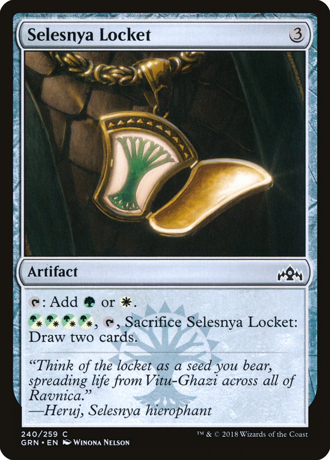 Selesnya Locket [Guilds of Ravnica] - The Mythic Store | 24h Order Processing