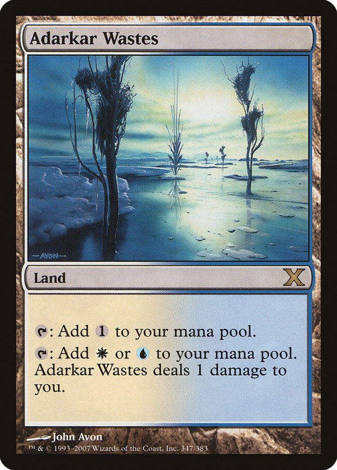 Adarkar Wastes [Tenth Edition] - The Mythic Store | 24h Order Processing