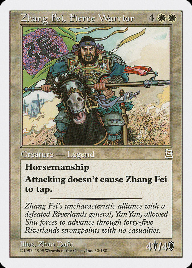 Zhang Fei, Fierce Warrior [Portal Three Kingdoms] - The Mythic Store | 24h Order Processing