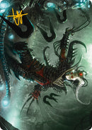 Vraan, Executioner Thane Art Card (Gold-Stamped Signature) [Phyrexia: All Will Be One Art Series] - The Mythic Store | 24h Order Processing
