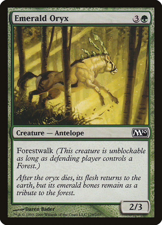 Emerald Oryx [Magic 2010] - The Mythic Store | 24h Order Processing