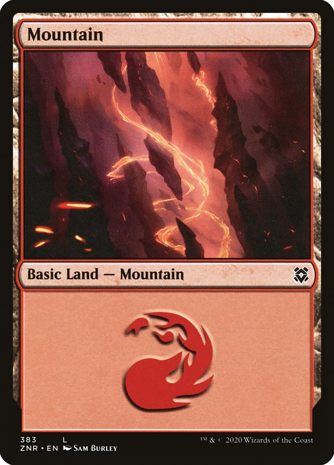 Mountain (383) [Zendikar Rising] - The Mythic Store | 24h Order Processing