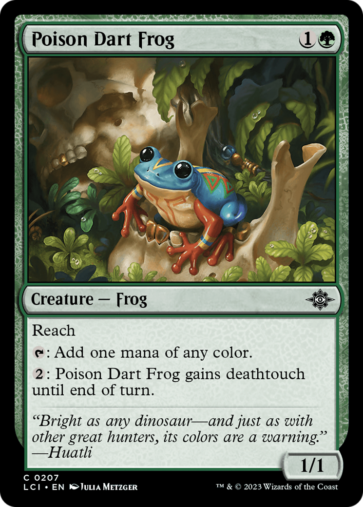 Poison Dart Frog [The Lost Caverns of Ixalan] - The Mythic Store | 24h Order Processing
