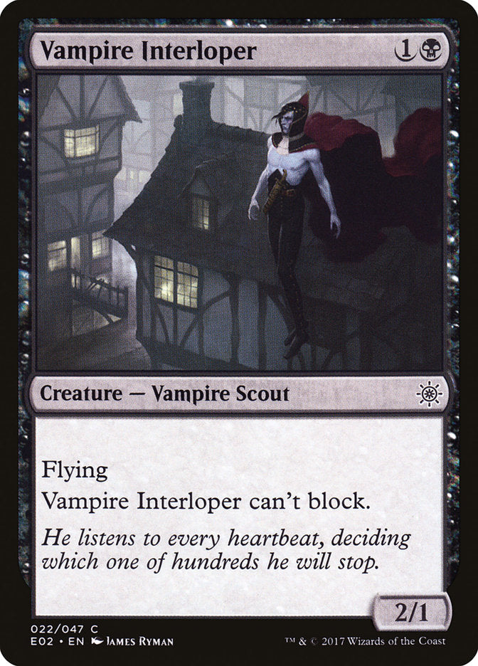 Vampire Interloper [Explorers of Ixalan] - The Mythic Store | 24h Order Processing