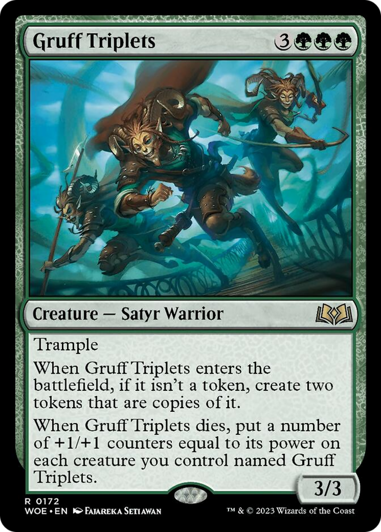 Gruff Triplets [Wilds of Eldraine] - The Mythic Store | 24h Order Processing