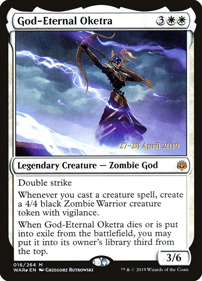 God-Eternal Oketra [War of the Spark Prerelease Promos] - The Mythic Store | 24h Order Processing