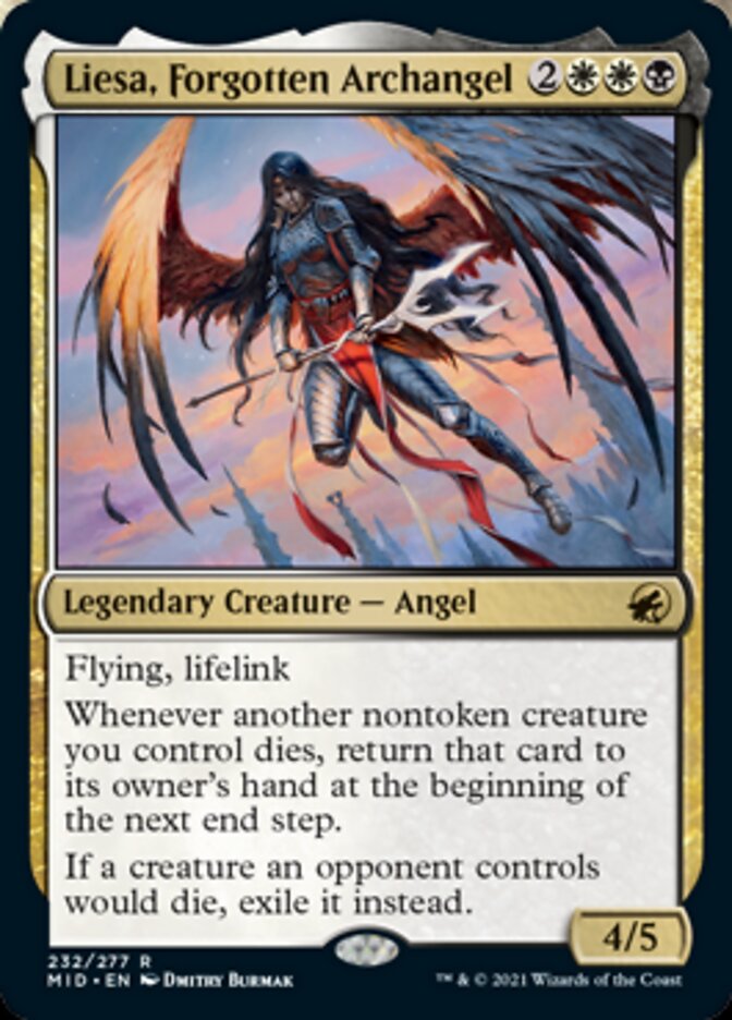 Liesa, Forgotten Archangel [Innistrad: Midnight Hunt] - The Mythic Store | 24h Order Processing