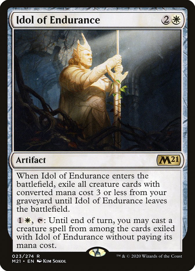 Idol of Endurance [Core Set 2021] - The Mythic Store | 24h Order Processing