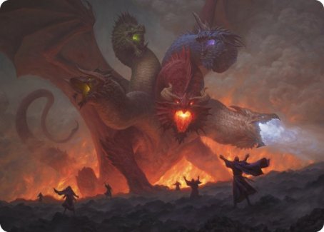 Tiamat Art Card [Dungeons & Dragons: Adventures in the Forgotten Realms Art Series] - The Mythic Store | 24h Order Processing