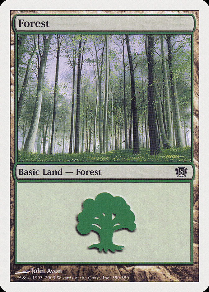 Forest (350) [Eighth Edition] - The Mythic Store | 24h Order Processing