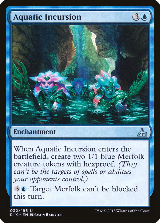 Aquatic Incursion [Rivals of Ixalan] - The Mythic Store | 24h Order Processing