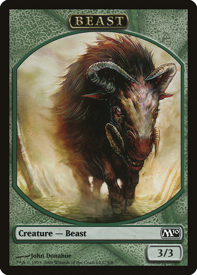 Beast Token [Magic 2010 Tokens] - The Mythic Store | 24h Order Processing