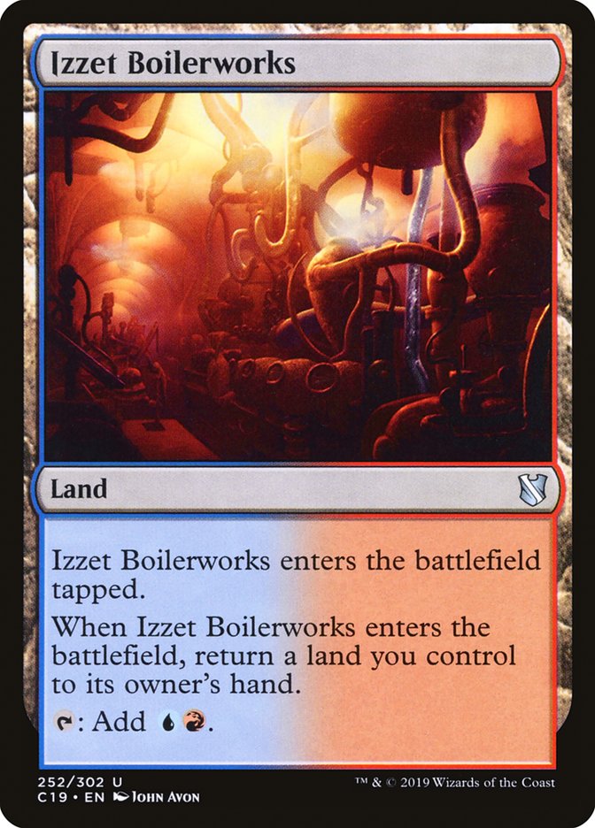 Izzet Boilerworks [Commander 2019] - The Mythic Store | 24h Order Processing