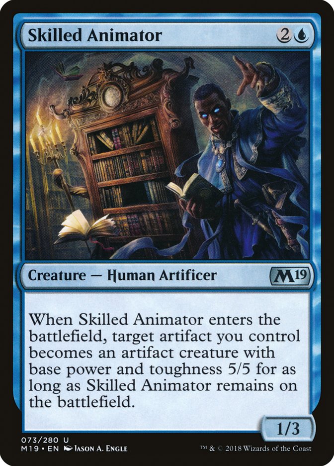 Skilled Animator [Core Set 2019] - The Mythic Store | 24h Order Processing