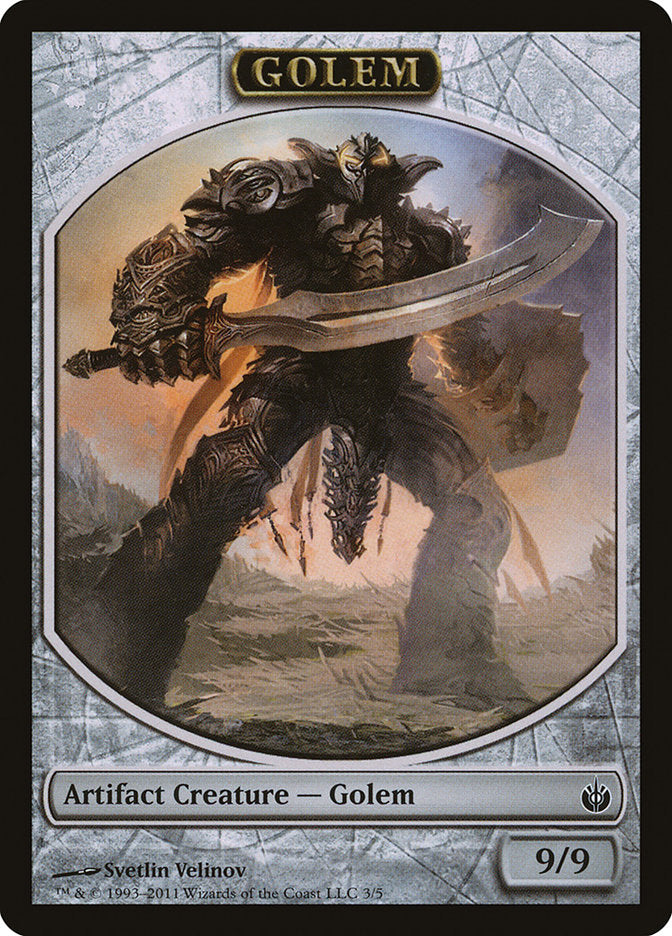 Golem Token [Mirrodin Besieged Tokens] - The Mythic Store | 24h Order Processing
