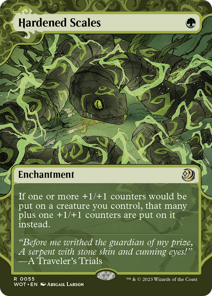 Hardened Scales [Wilds of Eldraine: Enchanting Tales] - The Mythic Store | 24h Order Processing
