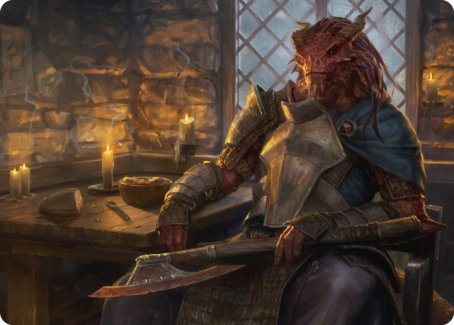 Jaded Sell-Sword Art Card [Dungeons & Dragons: Adventures in the Forgotten Realms Art Series] - The Mythic Store | 24h Order Processing