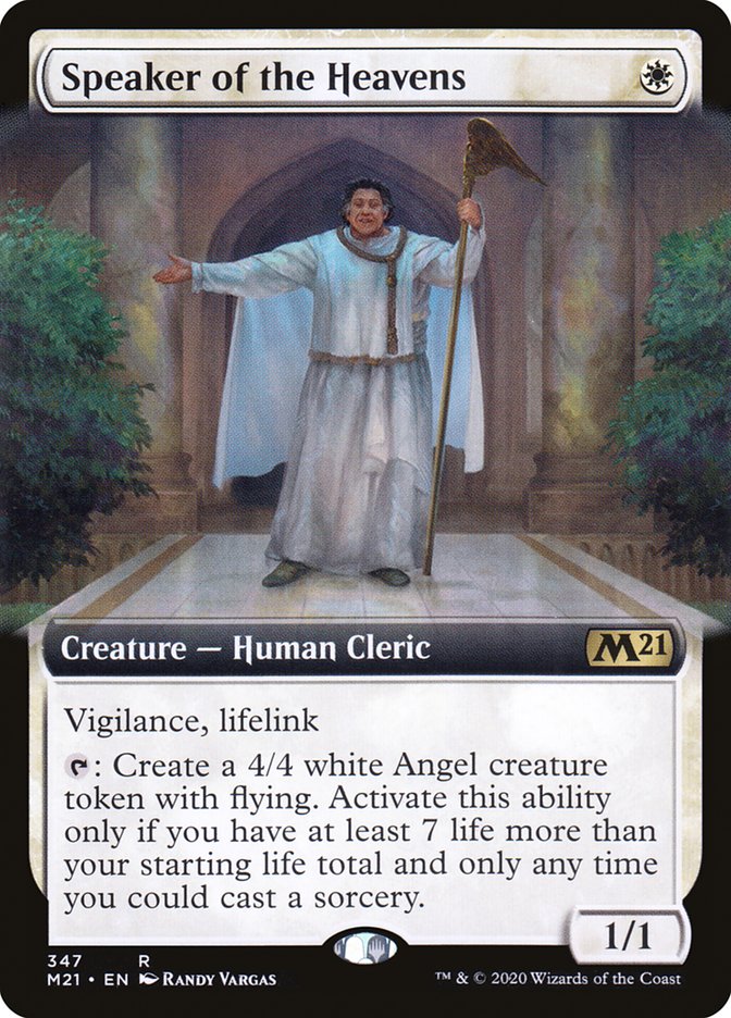 Speaker of the Heavens (Extended Art) [Core Set 2021] - The Mythic Store | 24h Order Processing