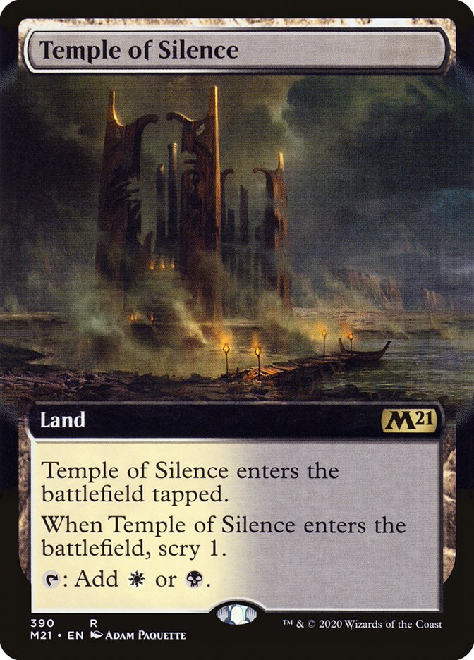 Temple of Silence (Extended Art) [Core Set 2021] - The Mythic Store | 24h Order Processing