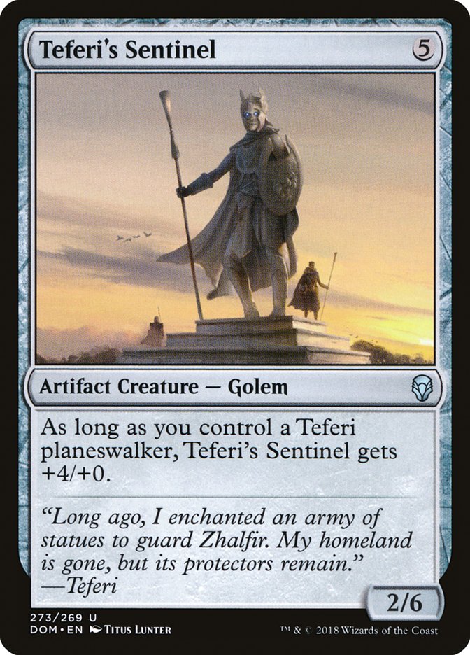 Teferi's Sentinel [Dominaria] - The Mythic Store | 24h Order Processing