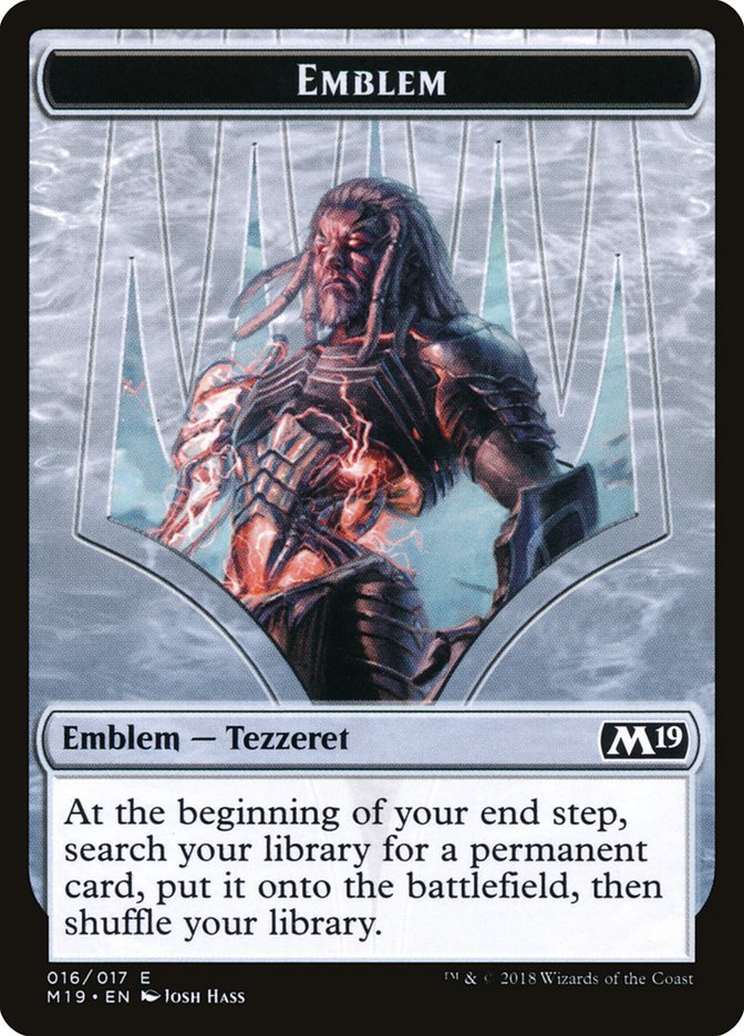 Tezzeret, Artifice Master Emblem [Core Set 2019 Tokens] - The Mythic Store | 24h Order Processing