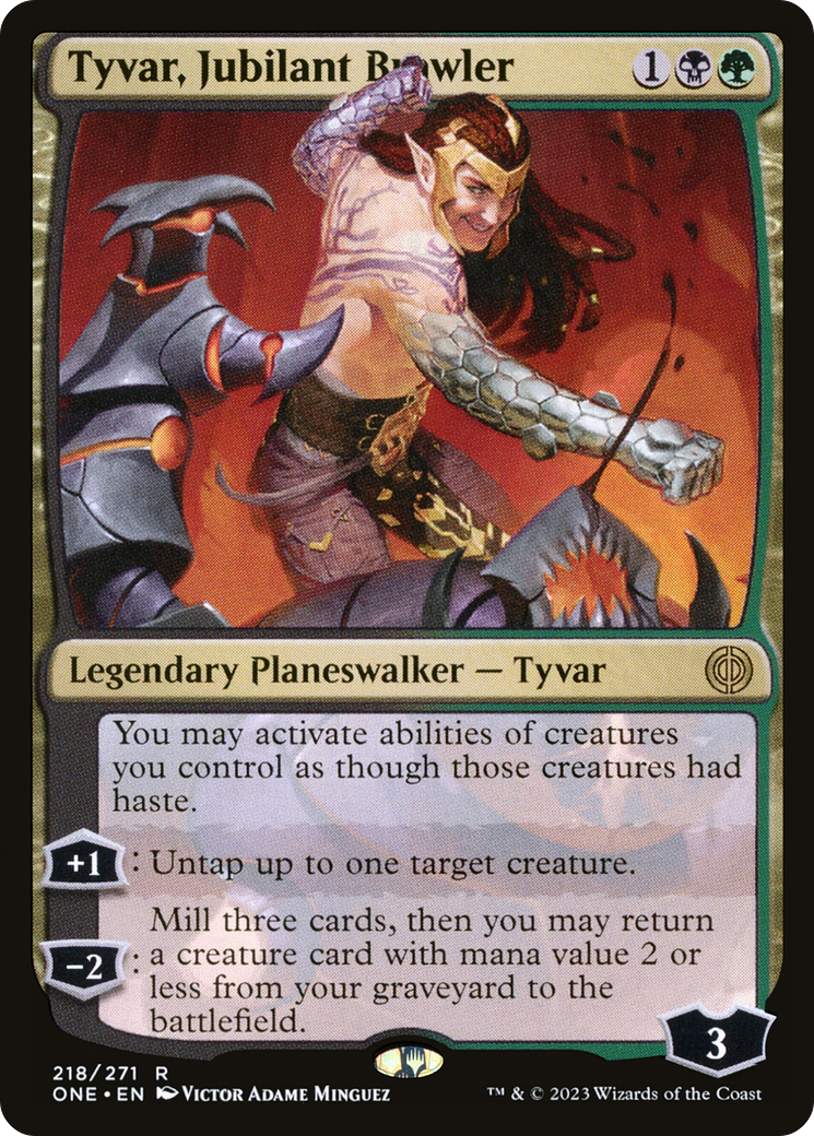 Tyvar, Jubilant Brawler [Phyrexia: All Will Be One] - The Mythic Store | 24h Order Processing