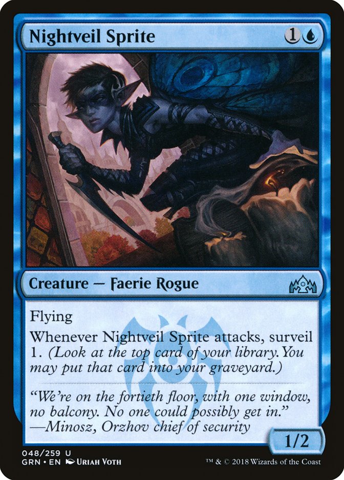 Nightveil Sprite [Guilds of Ravnica] - The Mythic Store | 24h Order Processing