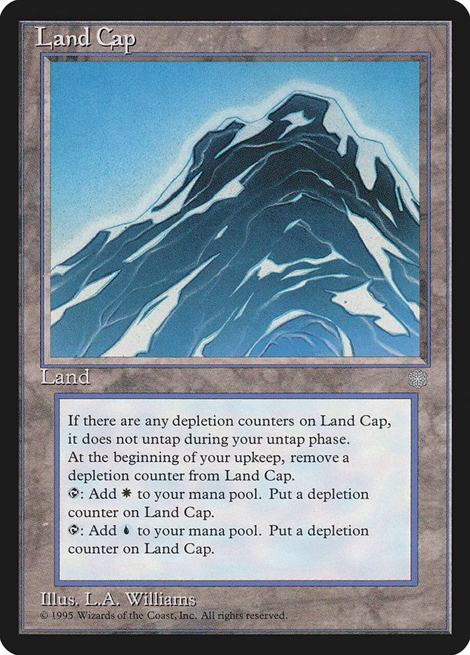 Land Cap [Ice Age] - The Mythic Store | 24h Order Processing