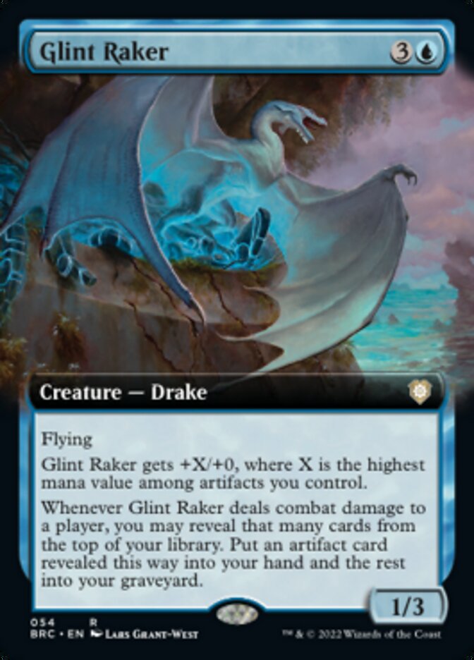 Glint Raker (Extended Art) [The Brothers' War Commander] - The Mythic Store | 24h Order Processing