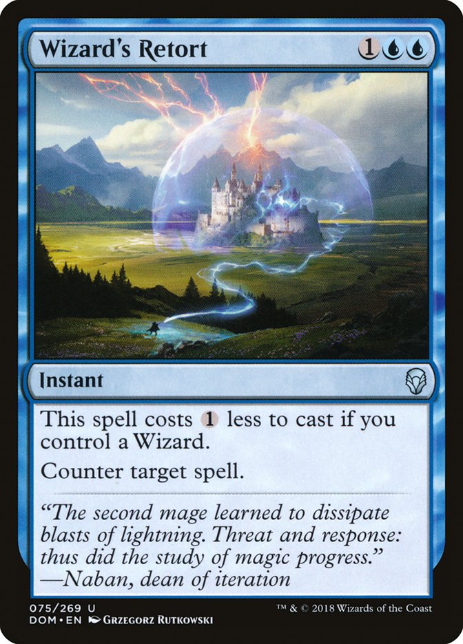 Wizard's Retort [Dominaria] - The Mythic Store | 24h Order Processing