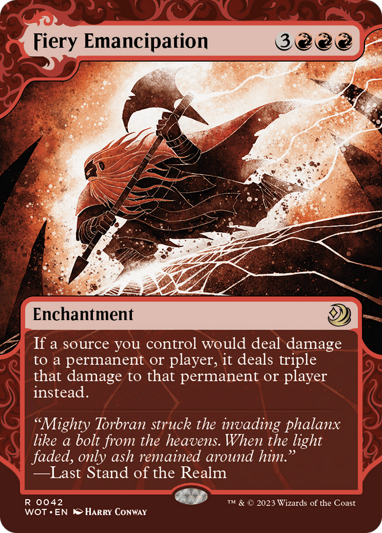 Fiery Emancipation [Wilds of Eldraine: Enchanting Tales] - The Mythic Store | 24h Order Processing