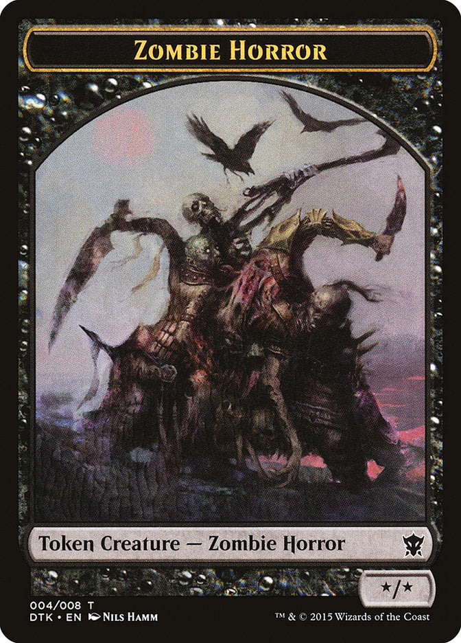 Zombie Horror Token [Dragons of Tarkir Tokens] - The Mythic Store | 24h Order Processing