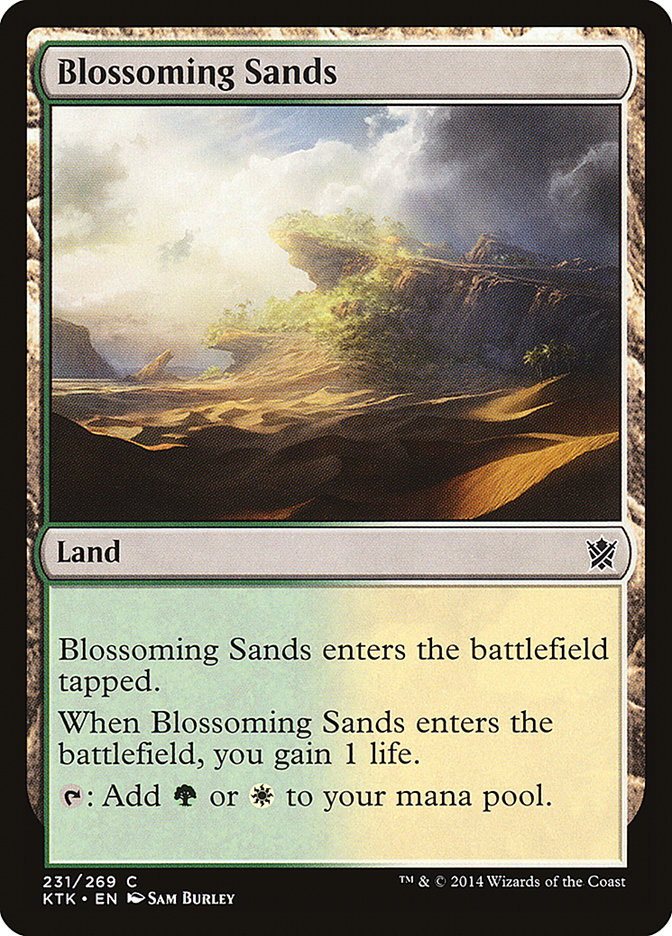 Blossoming Sands [Khans of Tarkir] - The Mythic Store | 24h Order Processing