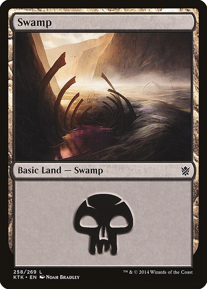Swamp (258) [Khans of Tarkir] - The Mythic Store | 24h Order Processing