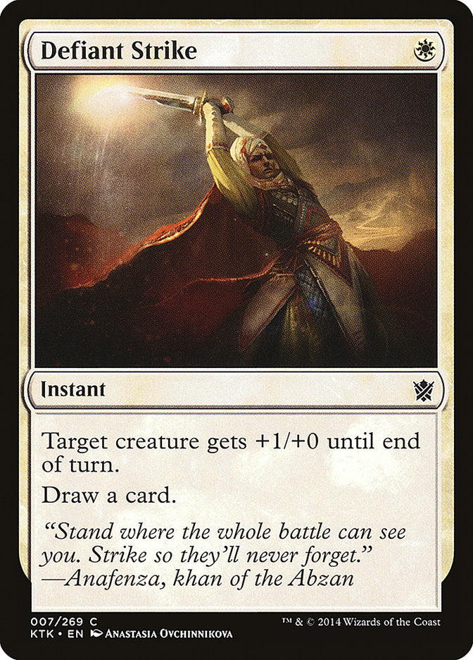 Defiant Strike [Khans of Tarkir] - The Mythic Store | 24h Order Processing