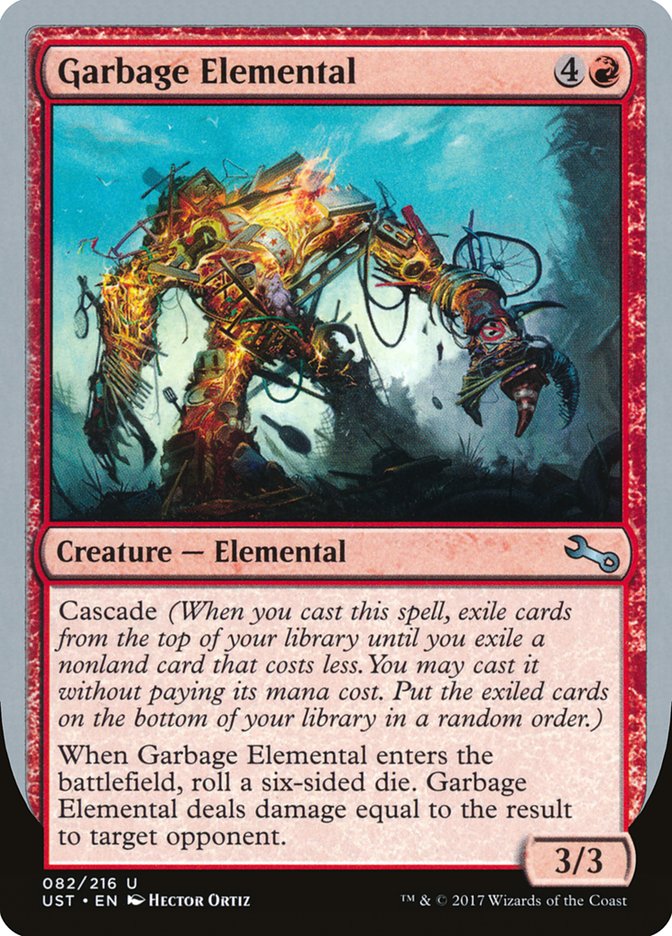 Garbage Elemental (3/3 Creature) [Unstable] - The Mythic Store | 24h Order Processing